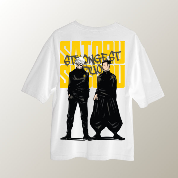 GOJO Saturo | Strongest Duo | Oversized T-shirt | melquoise | 240 gsm oversized tshirt