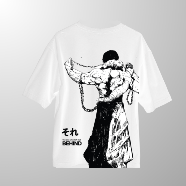 TOJI FUSHIGURO design oversized tshirt under 500 premium cotton terry 240 gsm