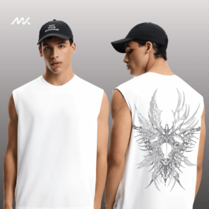 Branded Vest online | boxy tank vest | melquoise | melqouise | melqoise | melquose | black printed trending vest | tank vest under 300rs | gym vest under 300rs | gym vest for boys | gym vest for girls | comfortable half sleeves vest