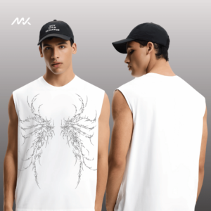 Branded Vest online | boxy tank vest | melquoise | melqouise | melqoise | melquose | black printed trending vest | tank vest under 300rs | gym vest under 300rs | gym vest for boys | gym vest for girls | comfortable half sleeves vest