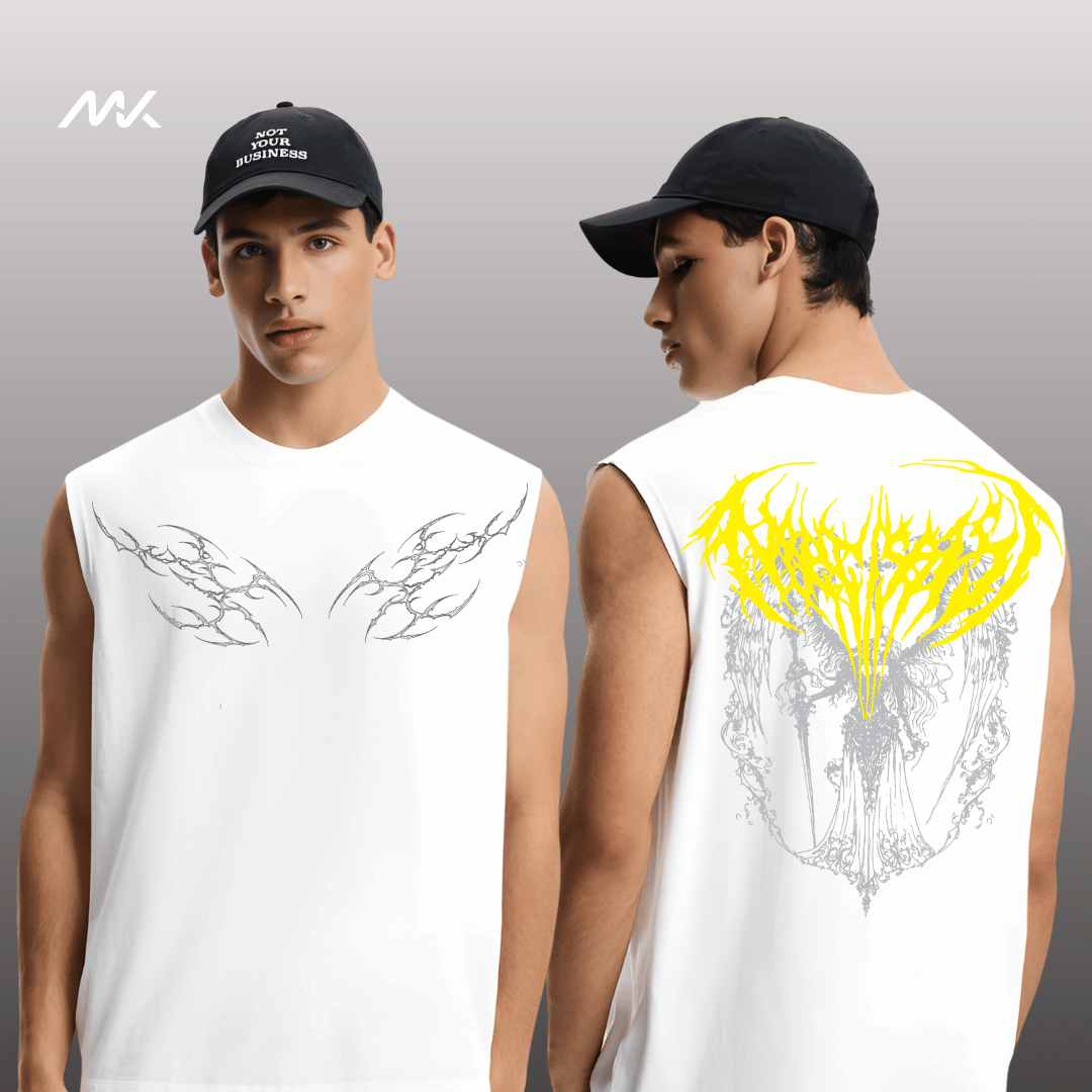 Branded Vest online | boxy tank vest | melquoise | melqouise | melqoise | melquose | black printed trending vest | tank vest under 300rs | gym vest under 300rs | gym vest for boys | gym vest for girls | comfortable half sleeves vest