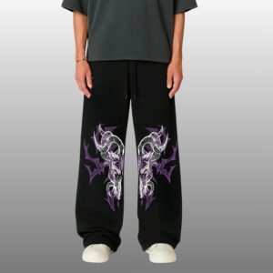 Baggy Lowers | printed baggy sweatpants | printed baggy lowers under 500rs | baggy lowers for college students | melquoise | melqoise | melqouise | baggy printed sweatpants