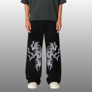 Baggy Lowers | printed baggy sweatpants | printed baggy lowers under 500rs | baggy lowers for college students | melquoise | melqoise | melqouise | baggy printed sweatpants