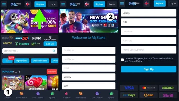 United Kingdom - my stake casino